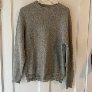 Mens wool sweater